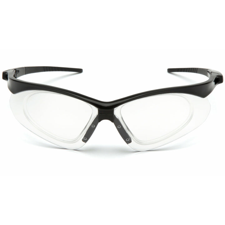 Pyramex SB6310STRX Black Frame/ Clear Anti-Fog Lens
