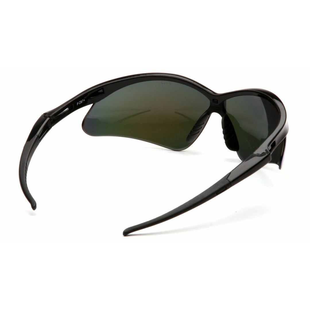 Pyramex SB6345SP Pyramex Safety - PMXTREME - Black Frame/Ice Orange Mirror Lens with Black Cord