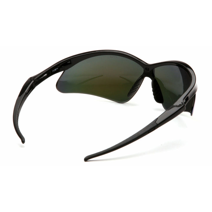 Pyramex SB6345SP Pyramex Safety - PMXTREME - Black Frame/Ice Orange Mirror Lens with Black Cord