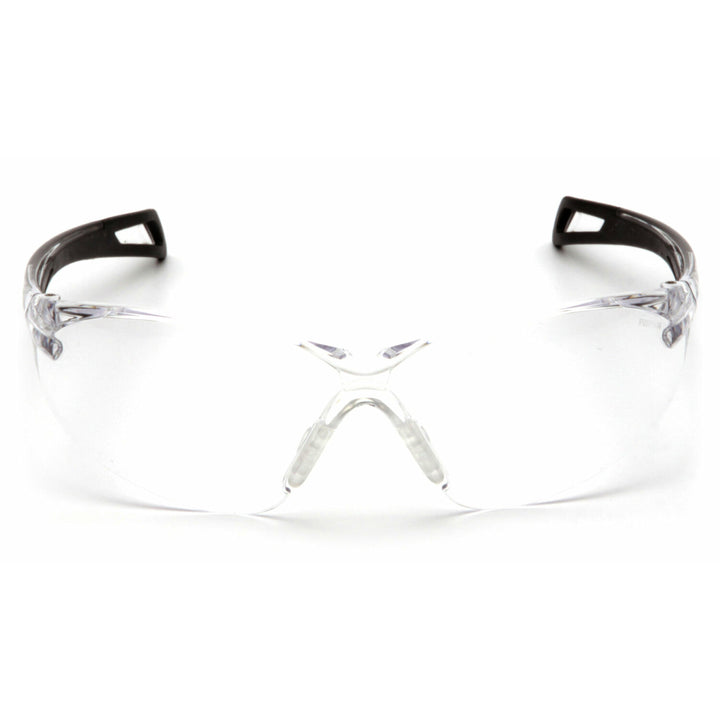 Pyramex SB7110ST Clear H2X Anti-Fog Lens with Black Temples