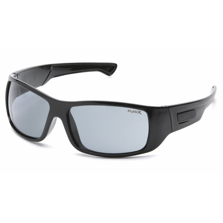 Pyramex SB8520DT Furix - Black Frame/Gray Anti-Fog Safety Glasses