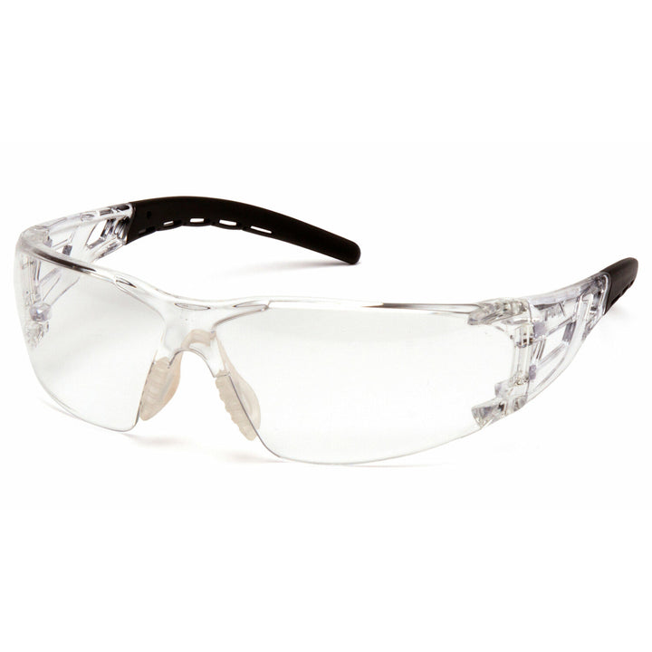 Pyramex SB10210S Fyxate Clear Lens with Clear Temples
