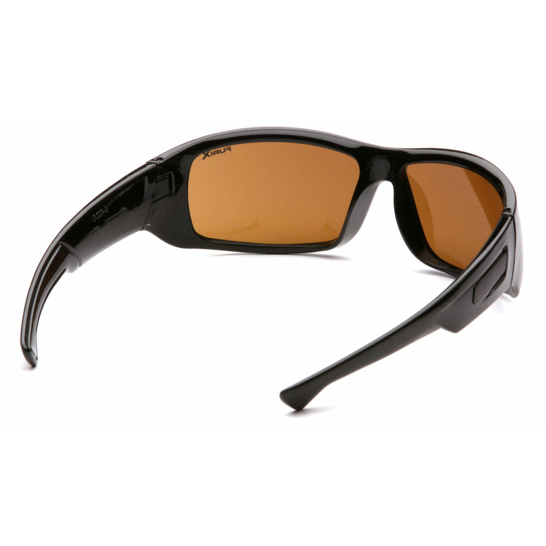 Pyramex SB8515DT Coffee Anti-Fog Lens with Black Frame