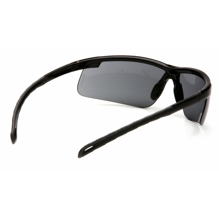 Pyramex SB8620DTM Ever-Lite Gray H2MAX Anti-Fog Lens with Black Frame