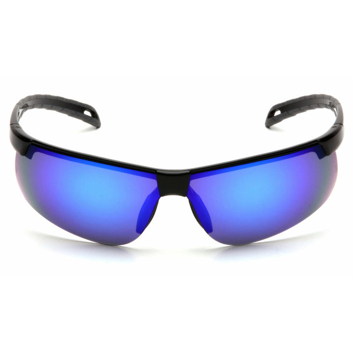 Pyramex SB8665D Pyramex Safety - Ever-Lite - Black Frame/Ice Blue Mirror Lens