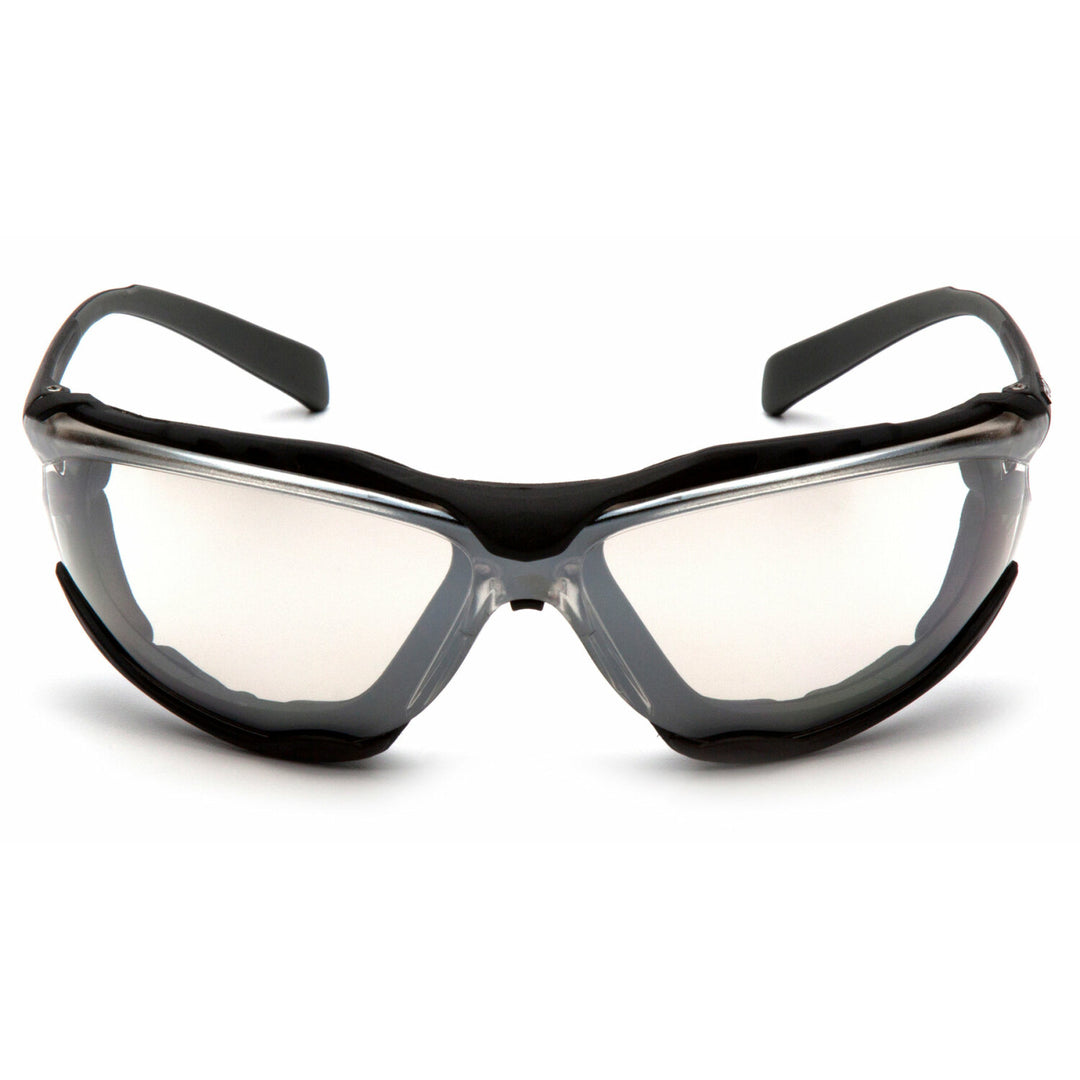 Pyramex SB9310STM Clear H2MAX Anti-Fog Lens and Black Frame