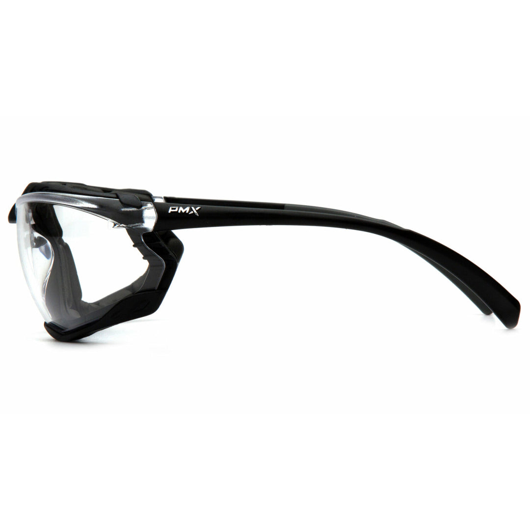 Pyramex SB9310ST Proximity Clear H2X Anti-Fog Lens with Black Frame