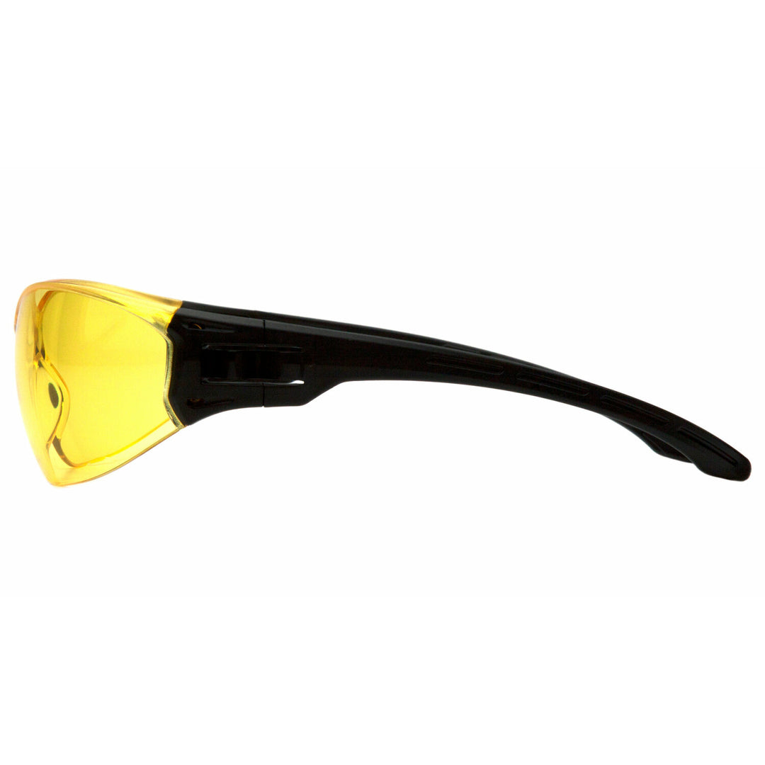 Pyramex SB9530S Trulock Amber Lens with Black Temples