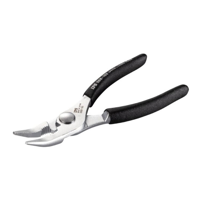 IPS SBB-165 Spring-loaded tapered bent-nose pliers, 165mm