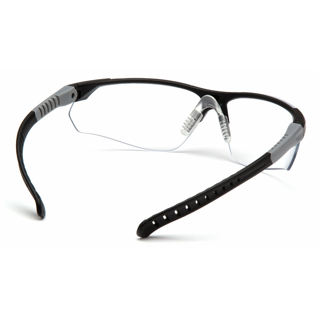 Pyramex SBG10110D Sitecore -  Clear Lens with Black and Gray Temples