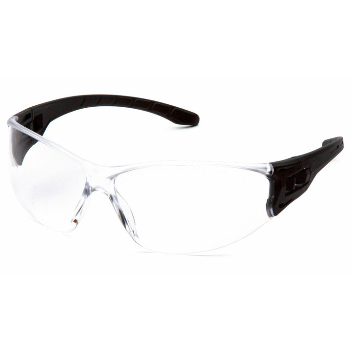 Pyramex SB9510S Trulock Clear Lens with Black Temples