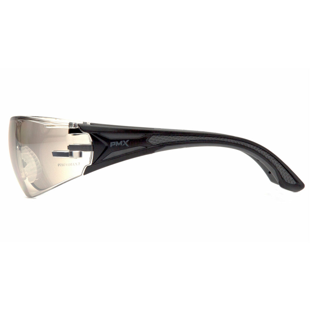 Pyramex SBG9680S Endeavor Plus - Black-Gray Frame/Indoor-Outdoor Mirror Lens