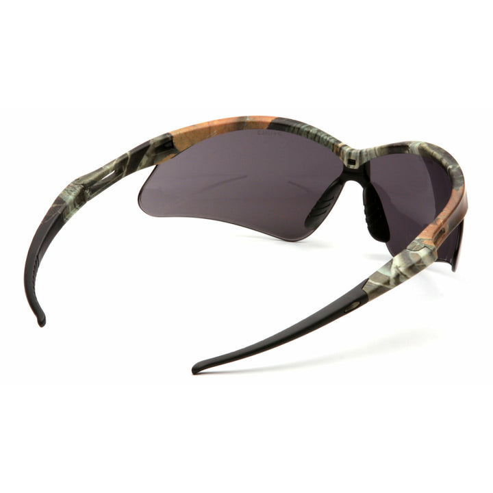Pyramex SCM6320STP Pmxtreme Gray Anti-Fog Lens with Camo Frame, Black Cord