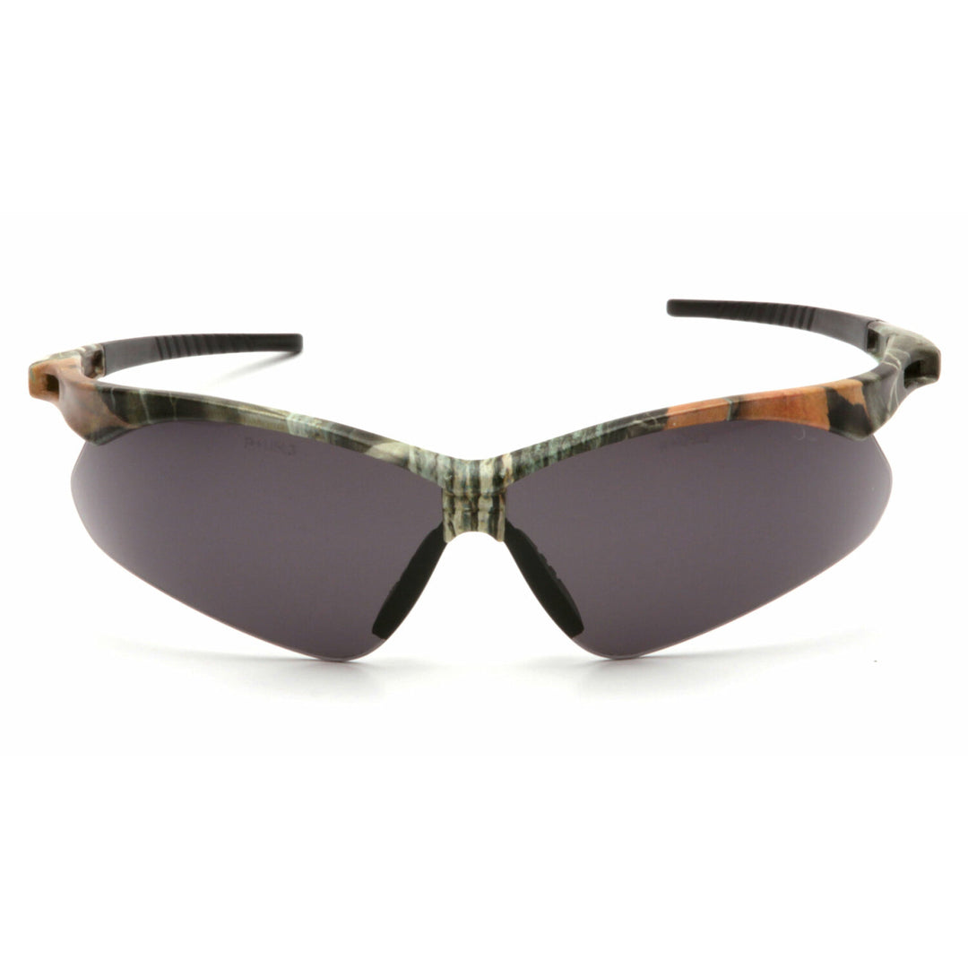 Pyramex SCM6320STP Pmxtreme Gray Anti-Fog Lens with Camo Frame, Black Cord