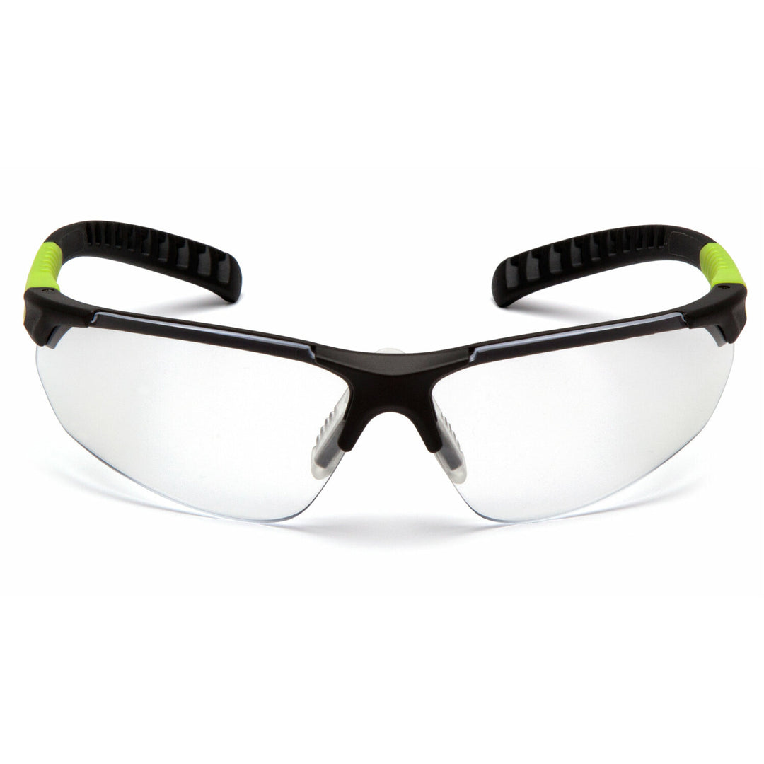 Pyramex SGL10110D Sitecore - Clear Lens with Gray and Lime Temples