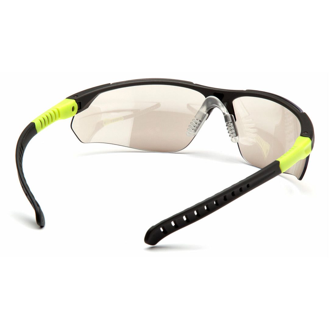 Pyramex SGL10180D Sitecore - Indoor/Outdoor Lens with Gray and Lime Temples