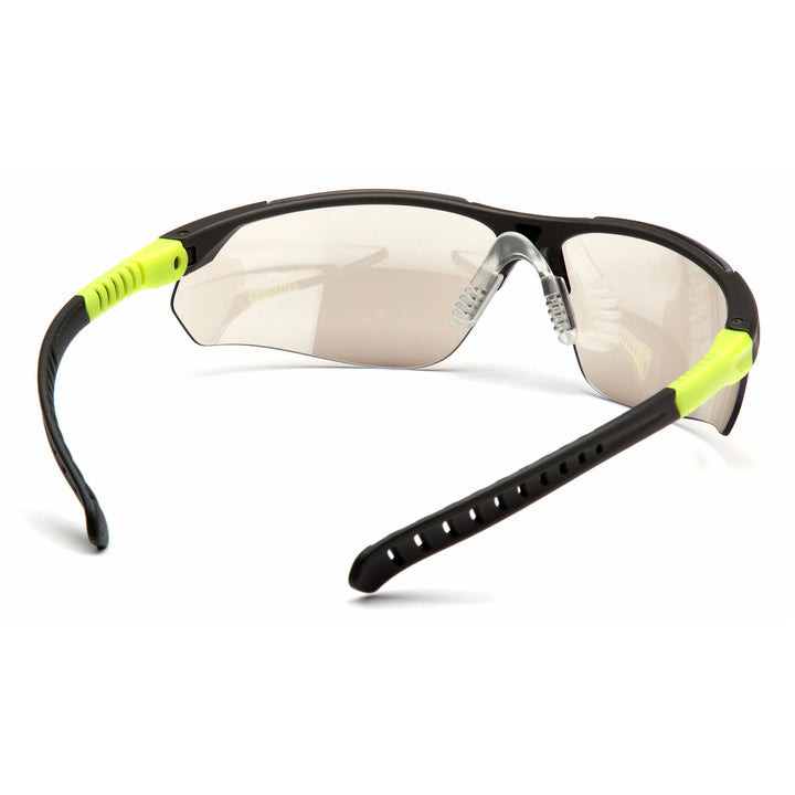 Pyramex SGL10180D Sitecore - Indoor/Outdoor Lens with Gray and Lime Temples
