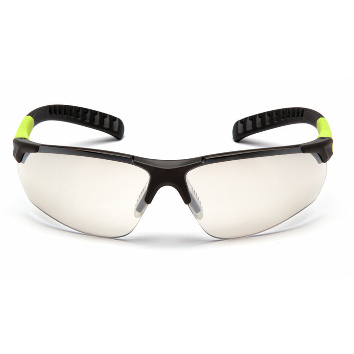 Pyramex SGL10180D Sitecore - Indoor/Outdoor Lens with Gray and Lime Temples