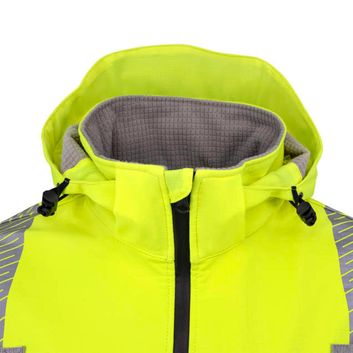 Radians SJ322B Type R Class 3 Softshell Ripstop Jacket - Hi-Vis Green
