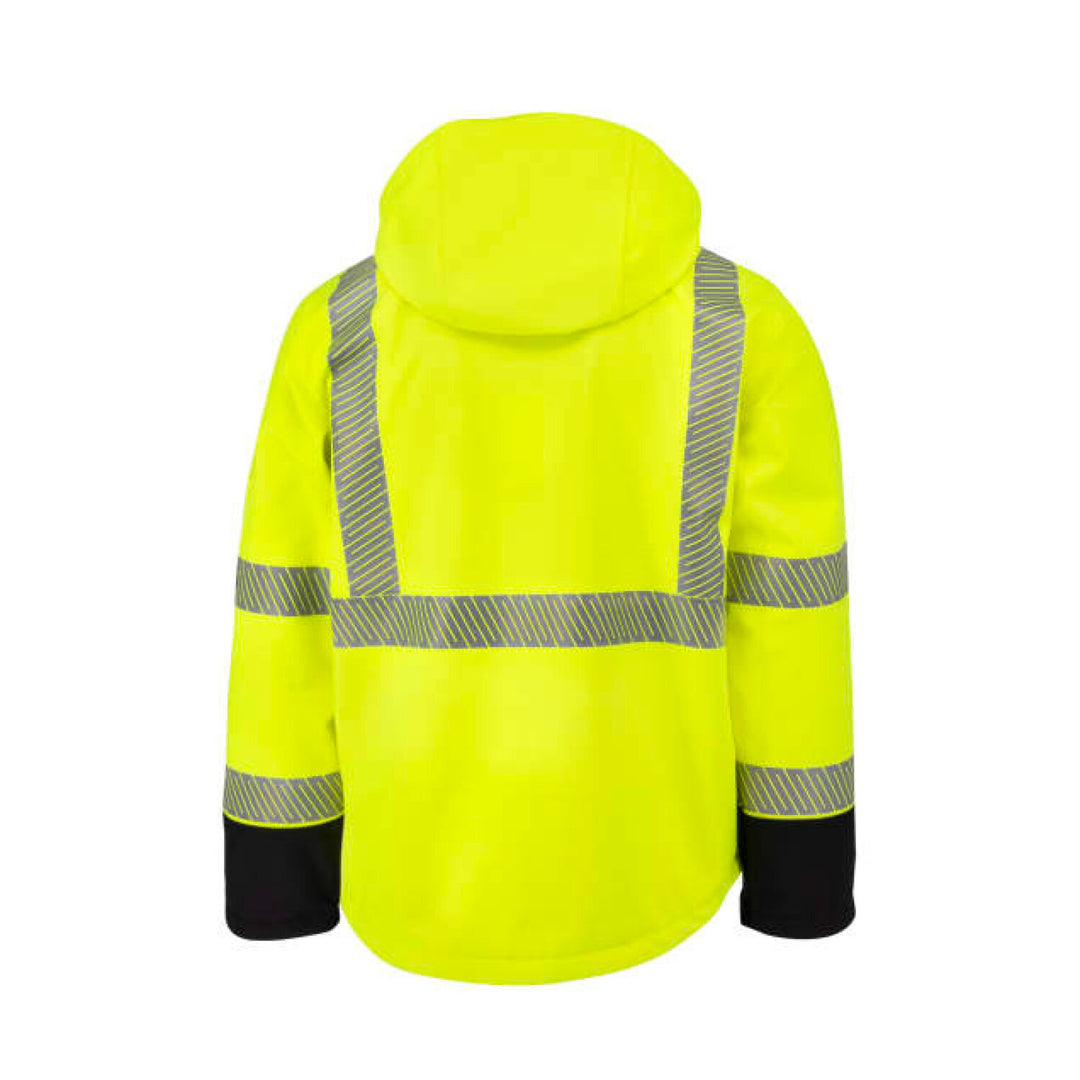 Radians SJ322B Type R Class 3 Softshell Ripstop Jacket - Hi-Vis Green