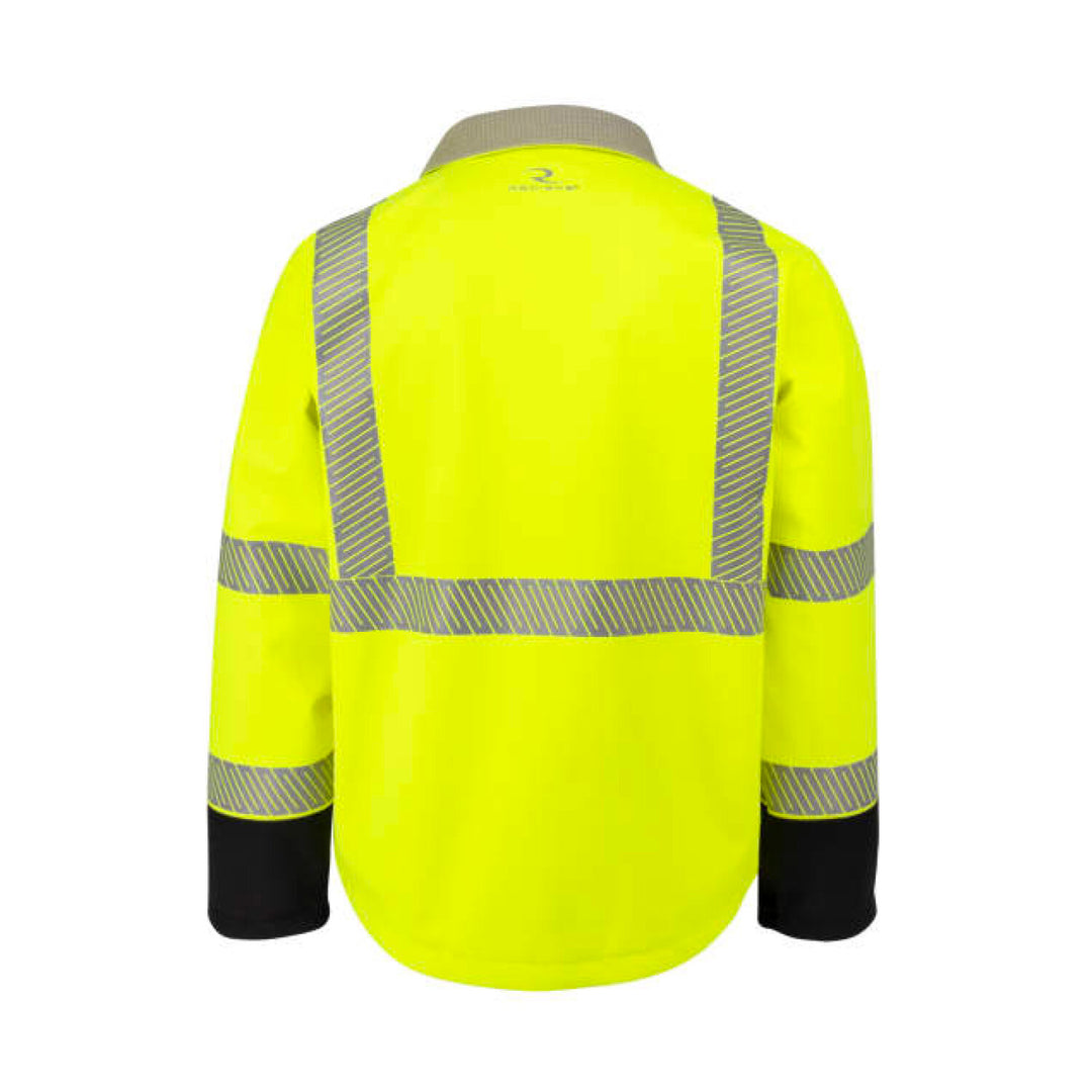 Radians SJ322B Type R Class 3 Softshell Ripstop Jacket - Hi-Vis Green