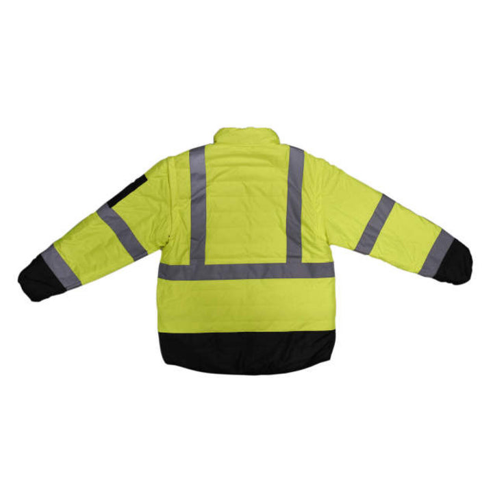 Radians SJ510 Quilted Reversible Four-in-One Jacket with Zip-Off Sleeves