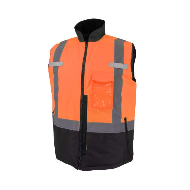 Radians SJV41B Class 2 Hi-Vis Reversible Insulated Vest