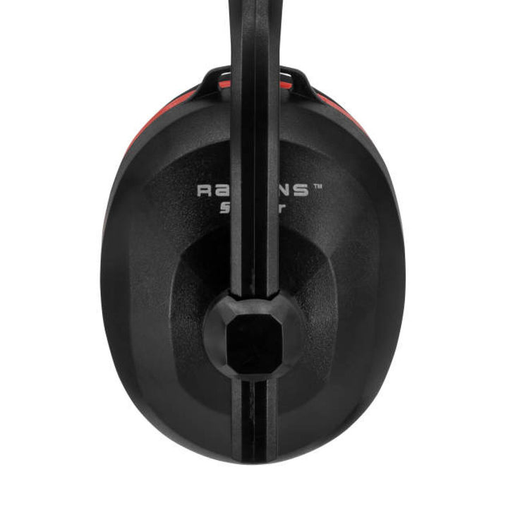 Radians SL0130CS Silencer® Earmuff in Clamshell - Black & Red