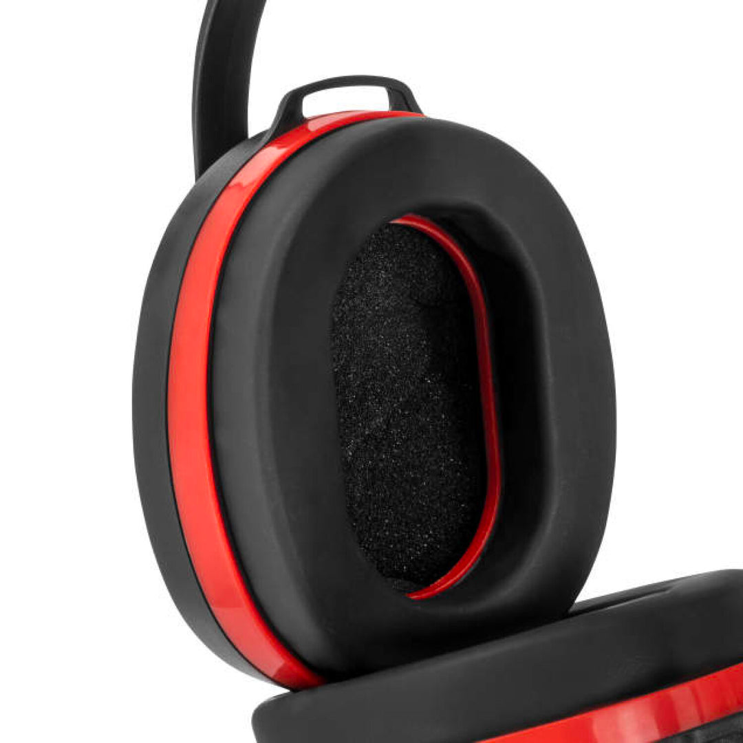 Radians SL0130CS Silencer® Earmuff in Clamshell - Black & Red