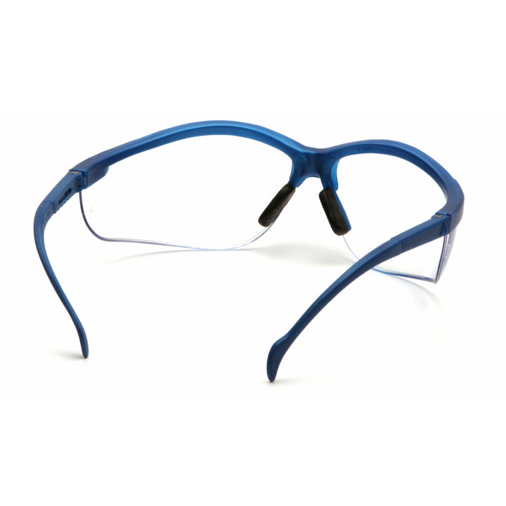 Pyramex SMB1810S Venture II Clear Lens with Metallic Blue Frame