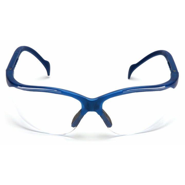 Pyramex SMB1810S Venture II Clear Lens with Metallic Blue Frame