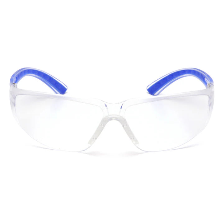 Pyramex SN3610S Cortez  Clear Lens with Blue Temples