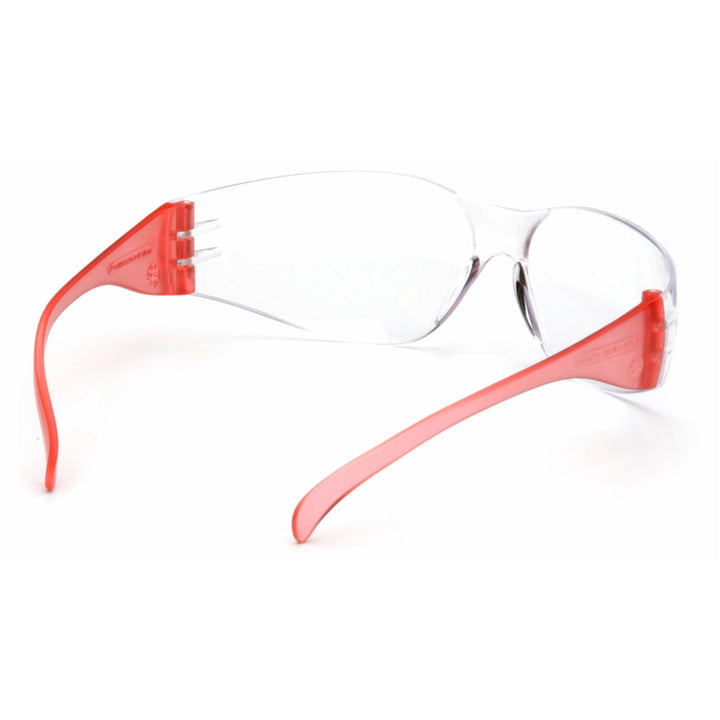 Pyramex SR4110S Intruder - Red Temples/Clear-Hardcoated Lens