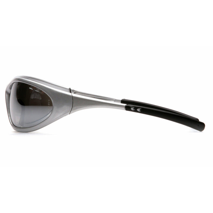 Pyramex SS3370E Silver Mirror Lens with Silver Frame