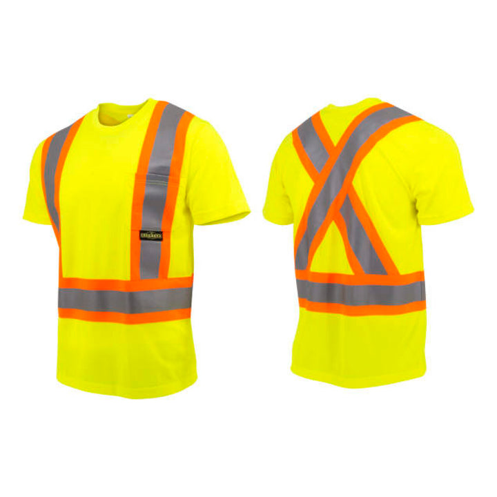 Radians ST11X Class 2 Short Sleeve Safety T-Shirt X-Back