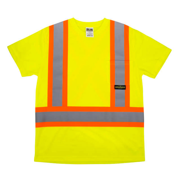 Radians ST11X Class 2 Short Sleeve Safety T-Shirt X-Back
