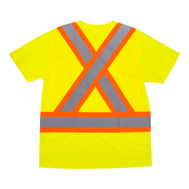 Radians ST11X Class 2 Short Sleeve Safety T-Shirt X-Back
