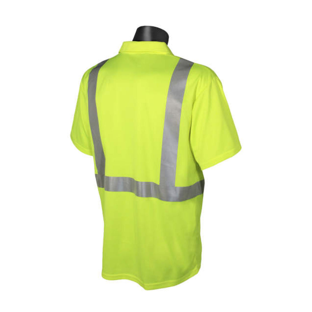Radians ST12 Class 2 High Visibility Safety Short Sleeve Polo Shirt