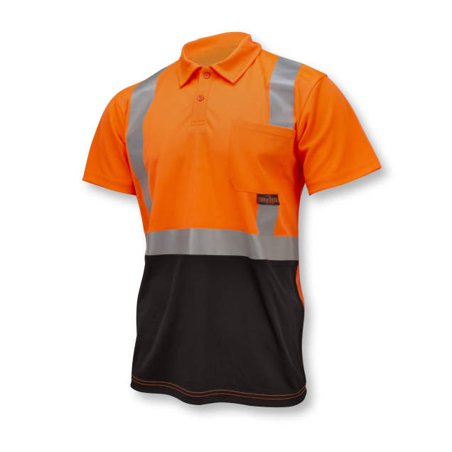 Radians ST12 Class 2 High Visibility Safety Short Sleeve Polo Shirt