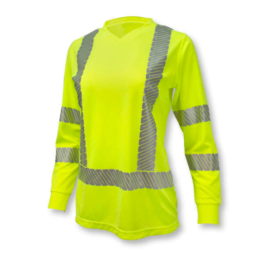 Radians ST21 Class 3 High Visibility Women's Long Sleeve T-Shirt with Max-Dri