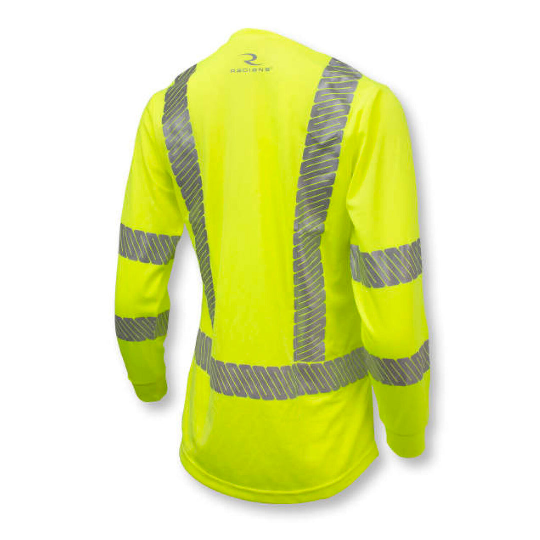 Radians ST21 Class 3 High Visibility Women's Long Sleeve T-Shirt with Max-Dri