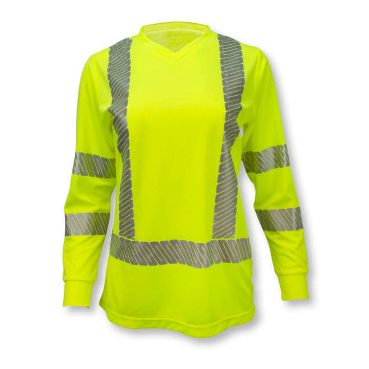 Radians ST21 Class 3 High Visibility Women's Long Sleeve T-Shirt with Max-Dri