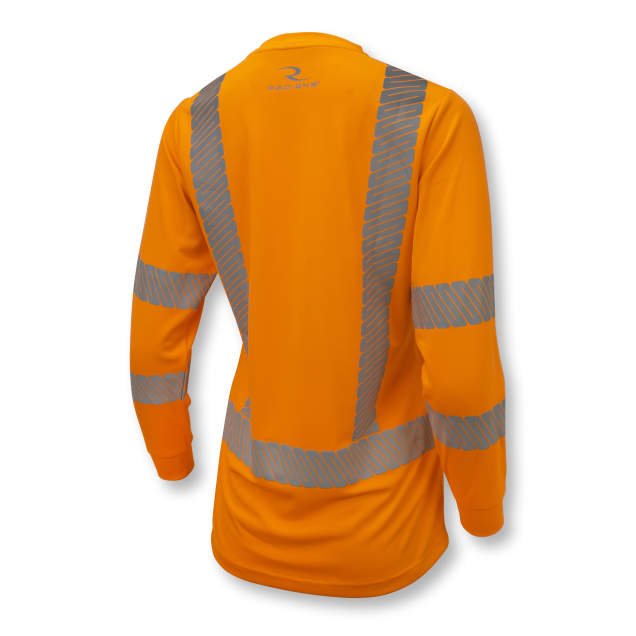 Radians ST21 Class 3 High Visibility Women's Long Sleeve T-Shirt with Max-Dri