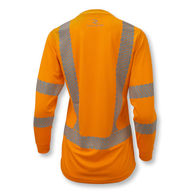 Radians ST21 Class 3 High Visibility Women's Long Sleeve T-Shirt with Max-Dri