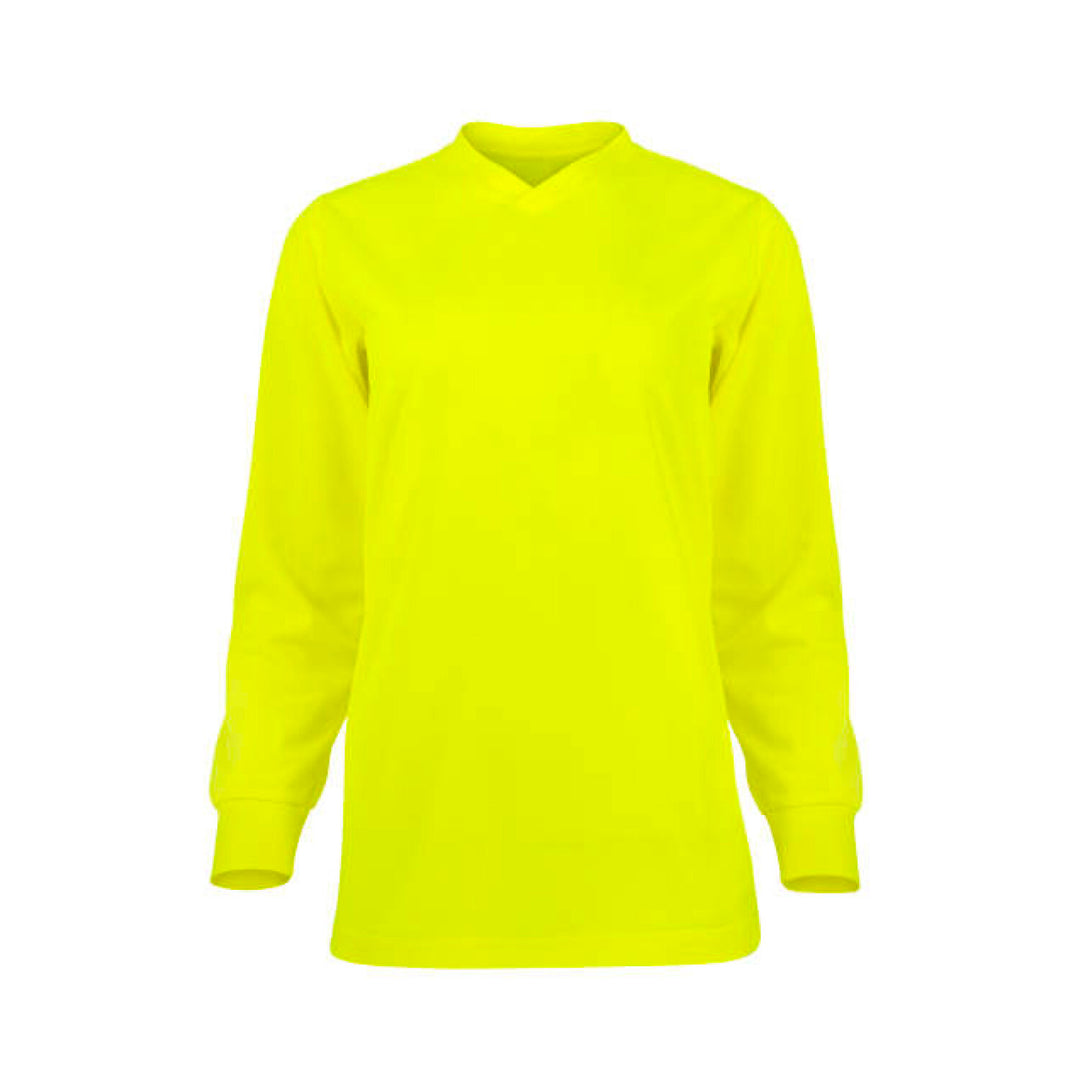 Radians ST21W Women's Non Rated Hi-Vis Long Sleeve Shirt with Max-Dri - Green