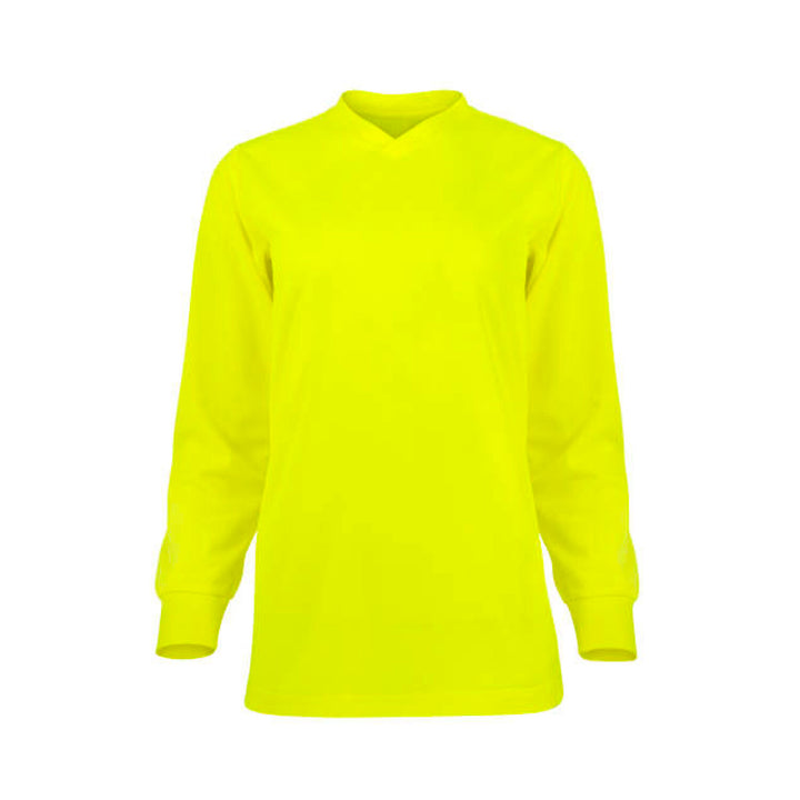 Radians ST21W Women's Non Rated Hi-Vis Long Sleeve Shirt with Max-Dri - Green