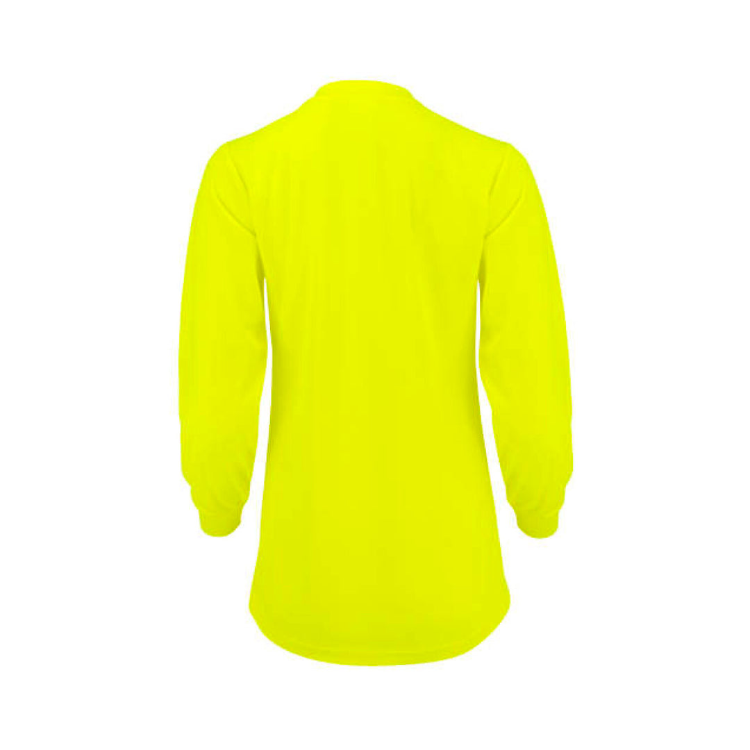 Radians ST21W Women's Non Rated Hi-Vis Long Sleeve Shirt with Max-Dri - Green