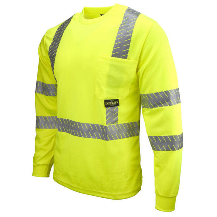 Radians ST24-3 Type R Class 3 Long Sleeve T-Shirt with Rad-Shade UV Protection