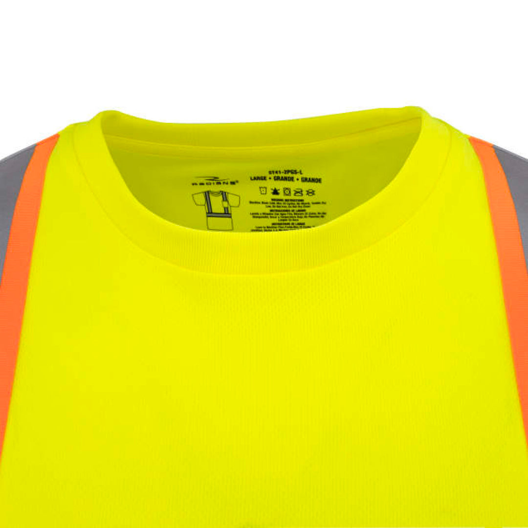 Radians ST41-2 Class 2 Mesh Short Sleeve T-Shirt with Contrast Trim