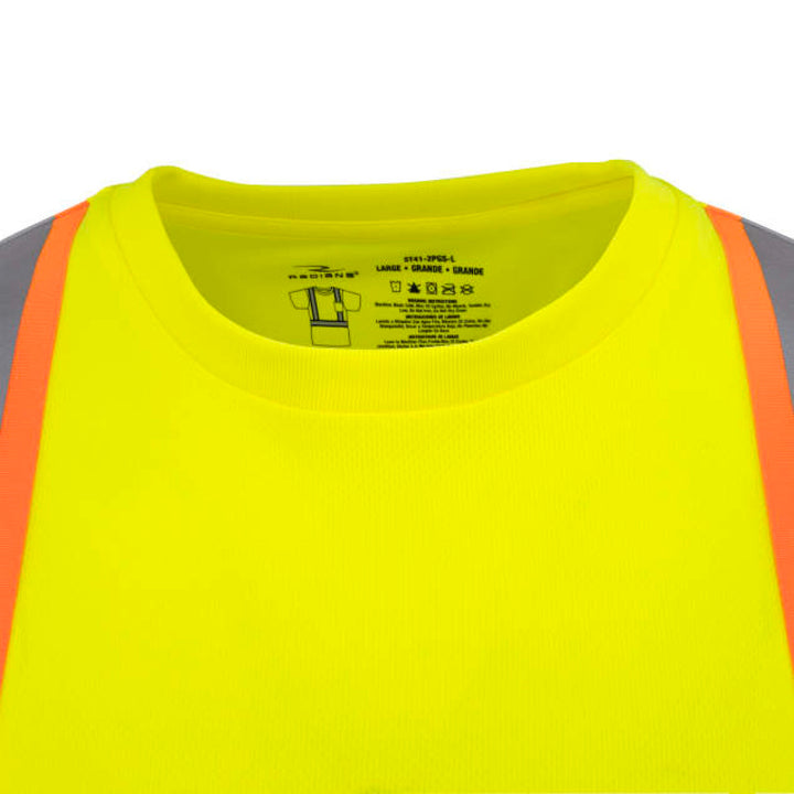 Radians ST41-2 Class 2 Mesh Short Sleeve T-Shirt with Contrast Trim